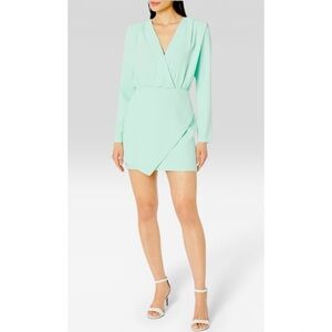 AMANDA UPRICHARD | NEW! Contessa Dress in Sea Mist, Size Small